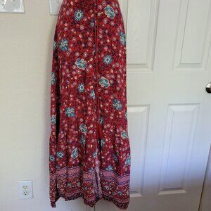 Jersey Glam Maxi Skirt, Size M